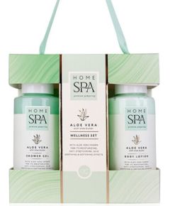 Accentra Aloe Vera Home Spa Body Care Set - Dárková sada koupelové péče Ķermeņa kosmētika