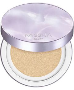 Missha Glow Layering Fit Cushion SPF50 - Make-up v houbičce 14 g 17 Ivory Dekoratīvā kosmētika