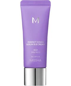 Missha M Perfect Cover Serum B.B. Cream SPF50 - BB krém 20 ml 23 Dekoratīvā kosmētika
