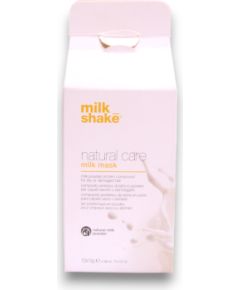 Set, Milk Shake, Natural Care, Powdered Milk, Hair Treatment Powder Mask, For Dry & Damaged Hair, 12 pcs, 15 g Matu kopšana