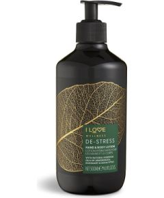 I Love, Wellness De-Stress, Vegan, Moisturizing & Softening, Rosemary, Eucalyptus & Lemongrass, Lotion, For Hands & Body, 500 ml Ķermeņa kosmētika
