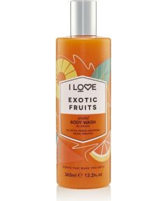 I Love, Signature Collection, Paraben-Free, Cleansing, Exotic Fruits, Body Wash, 360 ml Гели для душа для тела