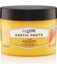 I Love, Signature Collection, Vegan, Hydrating, Exotic Fruits, Body Butter, 330 ml Косметика для тела