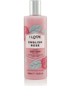 I Love, English Rose, Hydrating, Shower Gel, 360 ml Гели для душа для тела