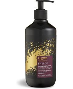I Love, Wellness Energy, Vegan, Moisturizing & Softening, Orange & Bergamot, Lotion, For Hands & Body, 500 ml Ķermeņa kosmētika