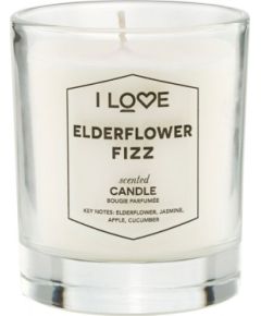 I Love, Elderflower Fizz, Raspberry, Scented Candle, 160 g Ароматы для дома и комнаты