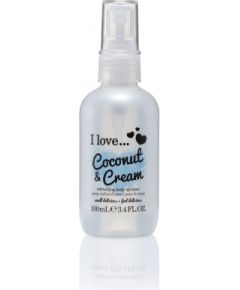 I Love, Coconut & Cream, Scented Spray, For Women, 100 ml Духи унисекс