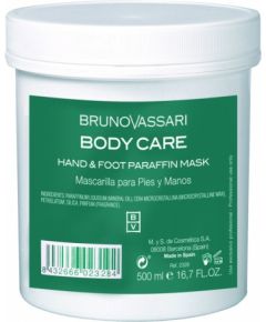 Bruno Vassari, Body Care, Paraffin, Hydrating, Body Gel Mask, For Hands & Feet, 500 ml Ķermeņa kosmētika
