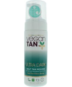 Vegan Tan, Ultra Dark Tan, Vegan, Bronzing, Self-Tanning Mousse, 150 ml Косметика для тела