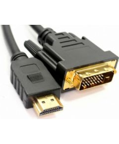 Brackton DVI Male - HDMI Male 2m Black HDMI vadi