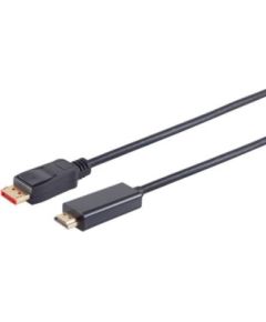 Kabelis Brackton DisplayPort v1.4 - HDMI v2.0 4K 60Hz 3m  Кабель HDMI
