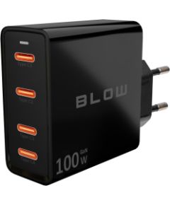 Blow Wall charger USB-Cx4 PD 100W GAN black Зарядные устройства