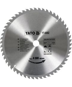 Griešanas disks Yato YT-6082; 350x30 mm; Z54 Zāģripas