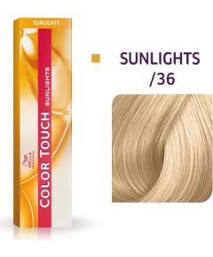 Wella Professionals, Color Touch Sunlights, Ammonia-Free, Semi-Permanent Hair Dye, /36 Golden Violet, 60 ml Matu kopšana