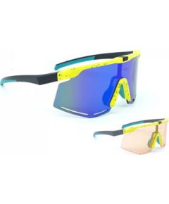 Author ZX8 S!BRIGHT Orange 65 & BlueRevo 13(yellow-neon/green) Солнцезащитные очки