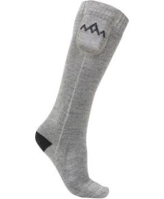 HeatX Heated Everyday Socks w/batt. V2 Grey L EU43/45 Zeķes