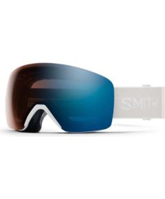 Smith Skyline White Vapor ChrPop Pro Photochromic Blue Mirror Ziemas sporta brilles