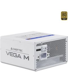 Chieftec Vega M 1000W White, PC power supply white, 1x 12 pin high power GPU, 4x PCIe, cable management, 1000 watts Блоки питания
