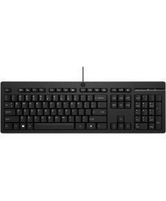HP 125 G2 USB Wired Keyboard, Sanitizable, Copilot Key - Black - ESTONIAN / AY2Y7AA#ARK Клавиатуры