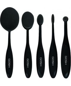 Set, Gosh, Gosh, Blending, Multi Face Brush, 5 pcs Dekoratīvā kosmētika