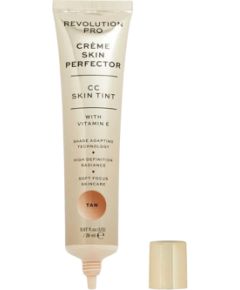 Revolution Pro, Perfecting Skin Tint, Vitamin E, Natural Radiance, CC Cream, Tan, 26 ml Уход за лицом