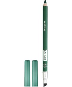 Pupa, Multiplay, Double-Ended, Eyeshadow & Kajal Eyeliner 2-In-1, 58, Plastic Green, 1.2 g *Tester Dekoratīvā kosmētika