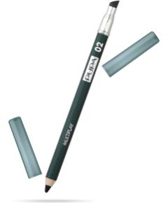 Pupa, Multiplay, Double-Ended, Eyeshadow & Kajal Eyeliner 2-In-1, 02, Electric Green, 1.2 g *Tester Dekoratīvā kosmētika