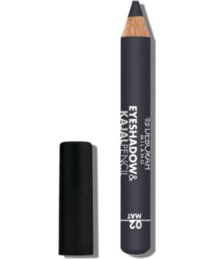 Deborah, Deborah, Blending, Matt, Eyeshadow & Kajal Eyeliner 2-In-1, 2, Grey, 2 g *Tester Dekoratīvā kosmētika
