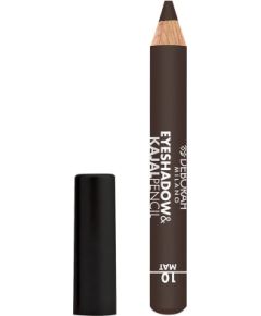 Deborah, Deborah, Blending, Matt, Eyeshadow & Kajal Eyeliner 2-In-1, 10, Brown, 2 g *Tester Dekoratīvā kosmētika