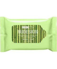 Nudestix, Nudeskin, Vegan Bamboo, Makeup Remover Wipes, *Tester Dekoratīvā kosmētika