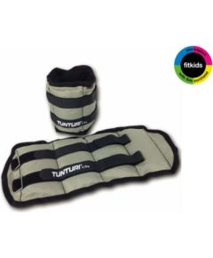 Tunturi Atsvari plaukstām/potītēm 2kg, Pelēki, 2gb Atsvari rokām un kājām