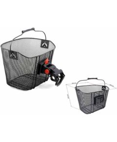 Author AO-QRB Pie velosipēda stūres stiprināms grozs, Melns Citi Velosipēdu piederumi