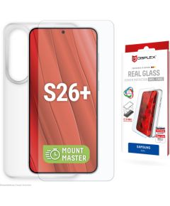 Samsung Galaxy S26+ Real Screen Glass MM + Case By Displex Transparent Защитная пленка для экрана