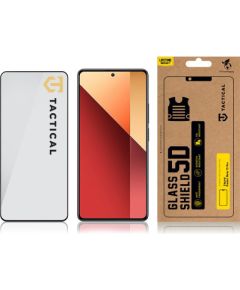 Tactical Glass Shield 5D for Xiaomi Redmi Note 13 Pro 4G|5G Black Защитная пленка для экрана