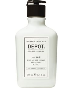 Depot, 400 Shave Specifics No. 402, Essential Oils, Soothing, Pre & Post Shaving Fluid, 100 ml Bārdas kopšana