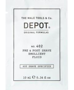 Depot, 400 Shave Specifics No. 402, Essential Oils, Soothing, Pre & Post Shaving Fluid, 10 ml Bārdas kopšana