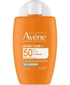 Avene, Ultra Fluid, Mattifying, Daily, Fluid, Face, SPF 50+, 50 ml Косметика для тела
