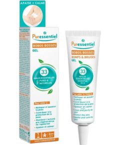 Puressentiel, Bobos Bosses, Essential Oils, Soothing & Calming, Local Treatment Gel, For Bumps & Bruises, All Over The Body, 20 ml Уход за лицом