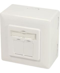Logilink Cat.6A Wall Outlet STP NP0124 White Новинки Компьютерная техника