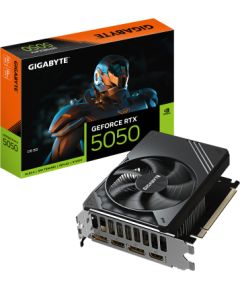 Gigabyte GeForce RTX 5050 D6 8G NVIDIA 8 GB GeForce RTX 5050 GDDR6 HDMI ports quantity 2 PCI-E 5.0 Видеокарты