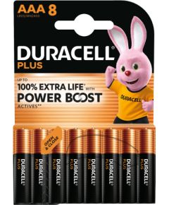 Duracell Plus Boost MN2400 BL8 AAA 8 pc(s) Батарейки, аккумуляторы