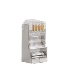 Lanberg RJ45 CAT.6 FTP Plug 8P8C PASS Through Type, 100 pcs PLS-6000EZ Transparent Новинки Компьютерная техника