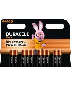 Duracell Plus Boost MN2400, BL10 AAA Батарейки, аккумуляторы