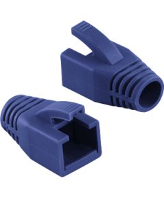 Logilink RJ45 Plug Strain Relief Boot, 8.0mm (50 pcs.) MP0035B Blue Новинки Компьютерная техника