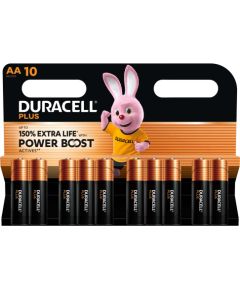 Duracell Plus Boost MN1500 BL10 AA Батарейки, аккумуляторы