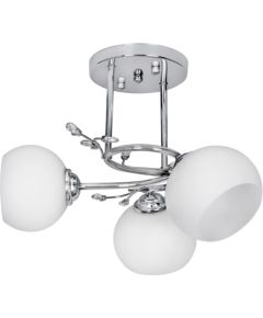 Activejet Classic ceiling chandelier pendant lamp IRMA nickel triple 3xE27 for living room Modernās lampas