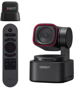 OBSBOT Tiny 3 Lite webcam with remote control and microphone Вебкамеры