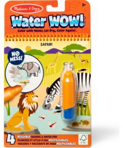 MELISSA & DOUG Water Wow! Раскраска. Рисуем водой - Сафари Творческие игрушки