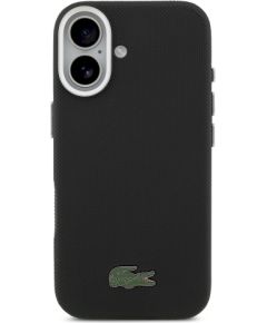 Lacoste PVC Iconic Petit Pique Metal Logo MagSafe Case Aizsargapvalks priekš Apple iPhone 17 Neoriģinālie Maciņi