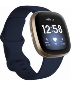 Fitbit   Versa 3 Soft Gold Aluminum Midnight Infinity Smart-Watch Умные часы